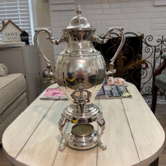 Very Rare Sheridan Vintage Tea and Coffee Urn Very Ornate